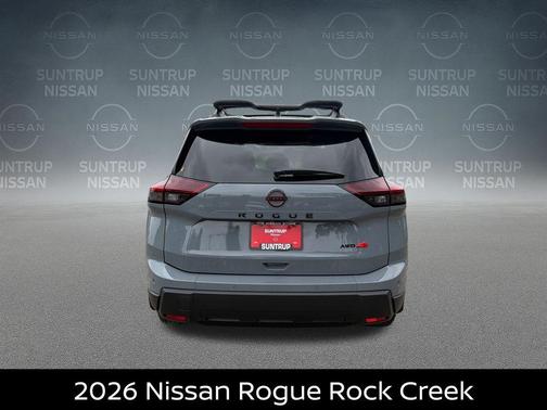 Boulder Gray Metallic 2026 Nissan Rogue Rock Creek