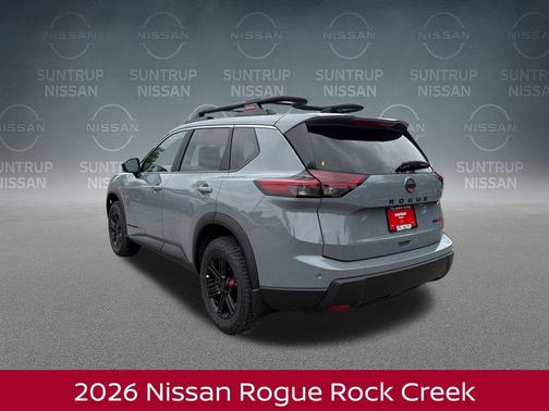Boulder Gray Metallic 2026 Nissan Rogue Rock Creek