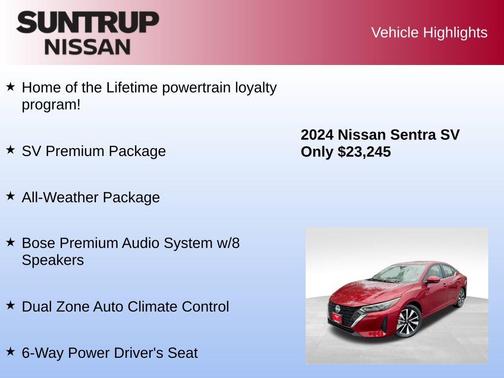 2024 Nissan Sentra SV