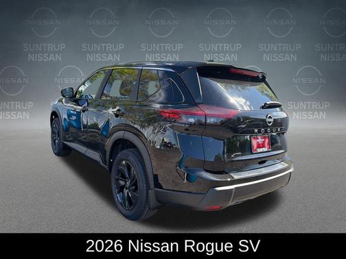 Black 2026 Nissan Rogue SV