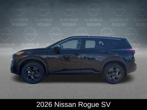 Black 2026 Nissan Rogue SV