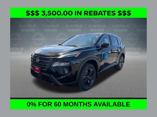 Black 2026 Nissan Rogue SV