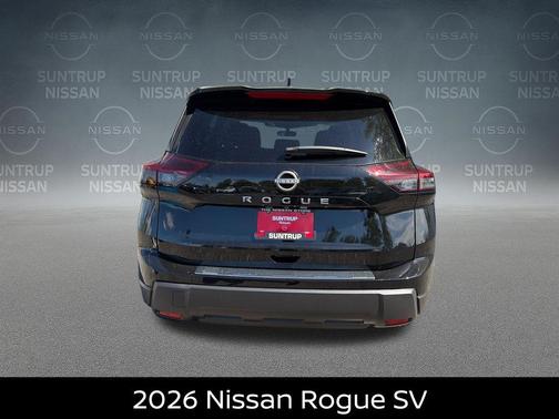 Black 2026 Nissan Rogue SV
