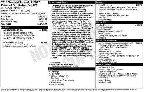 2015 Chevrolet Silverado 1500 LT