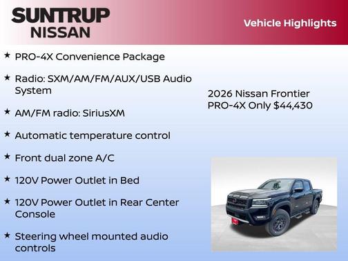 2026 Nissan Frontier PRO-4X