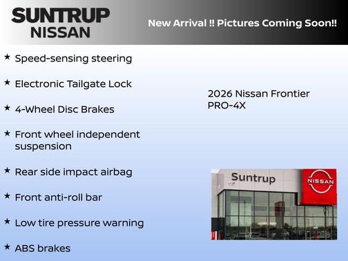 2026 Nissan Frontier PRO-4X
