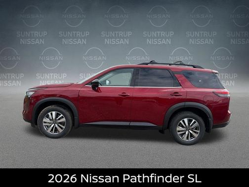 Scarlet Ember Tintcoat 2026 Nissan Pathfinder SL