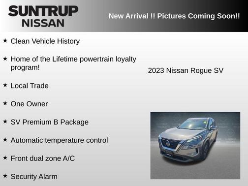 Gun Metallic 2023 Nissan Rogue SV