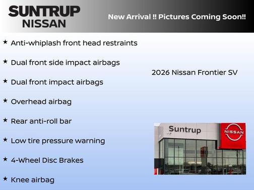 2026 Nissan Frontier SV