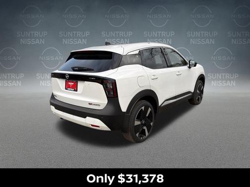 Aspen White Tri 2026 Nissan Kicks SR