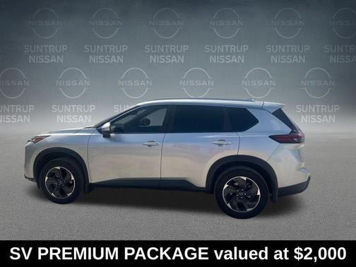 Brilliant Silver Metallic 2025 Nissan Rogue SV