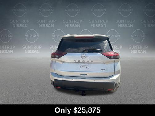 Brilliant Silver Metallic 2025 Nissan Rogue SV