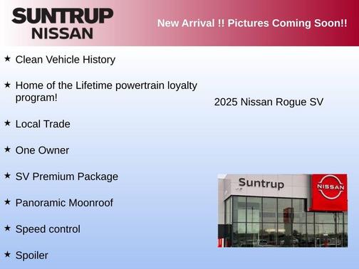 Brilliant Silver Metallic 2025 Nissan Rogue SV