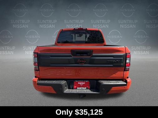 Orange 2025 Nissan Frontier PRO-X