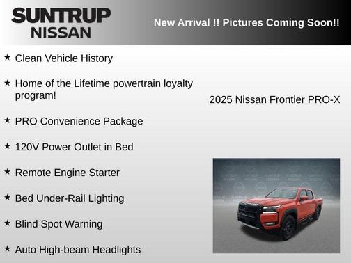 2025 Nissan Frontier PRO-X