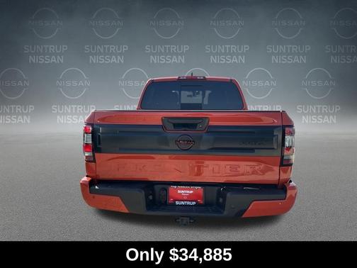 Orange 2025 Nissan Frontier PRO-X