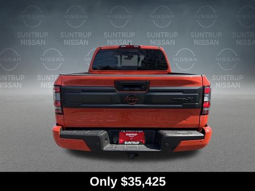 Orange 2025 Nissan Frontier PRO-X