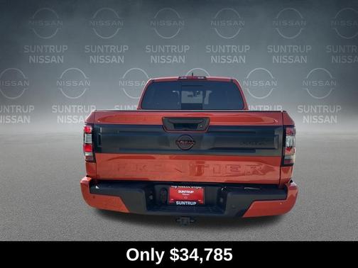 Orange 2025 Nissan Frontier PRO-X