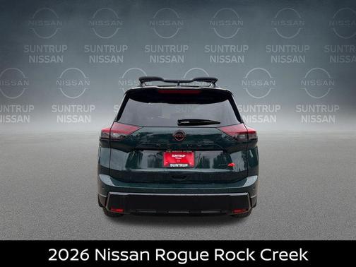 Obsidian Green 2026 Nissan Rogue Rock Creek