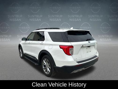 White Metallic 2020 Ford Explorer XLT