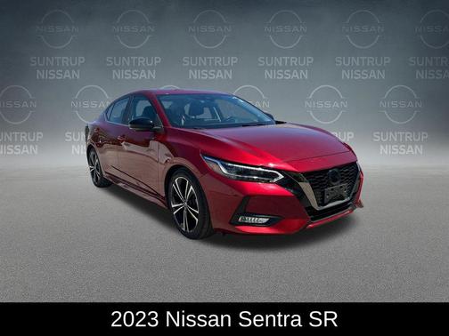 Scarlet Ember 2023 Nissan Sentra SR