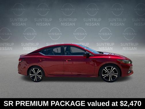 Scarlet Ember 2023 Nissan Sentra SR