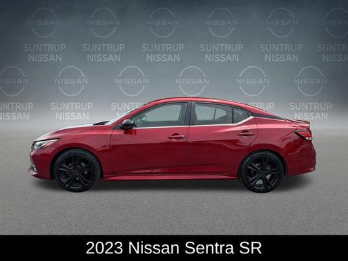 Scarlet Ember 2023 Nissan Sentra SR