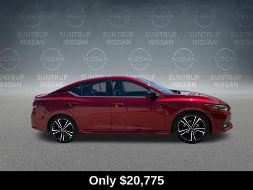 Scarlet Ember 2023 Nissan Sentra SR