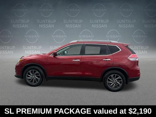 Cayenne Red 2016 Nissan Rogue SL