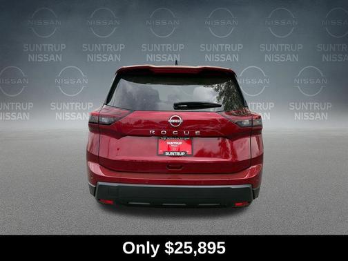 Scarlet Ember 2025 Nissan Rogue S