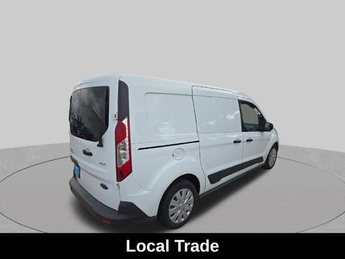 Frozen White 2018 Ford Transit Connect XLT