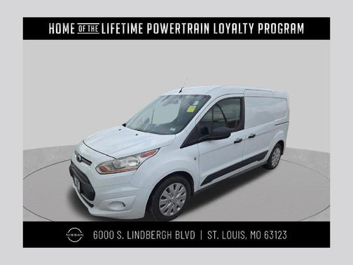 Frozen White 2018 Ford Transit Connect XLT