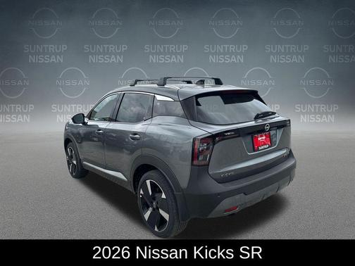 Gun Metallic 2026 Nissan Kicks SR