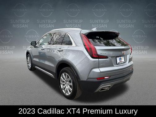 Silver Metallic 2023 Cadillac XT4 Premium Luxury