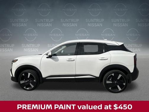 Aspen White Tri 2025 Nissan Kicks SR