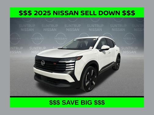 Aspen White Tri 2025 Nissan Kicks SR