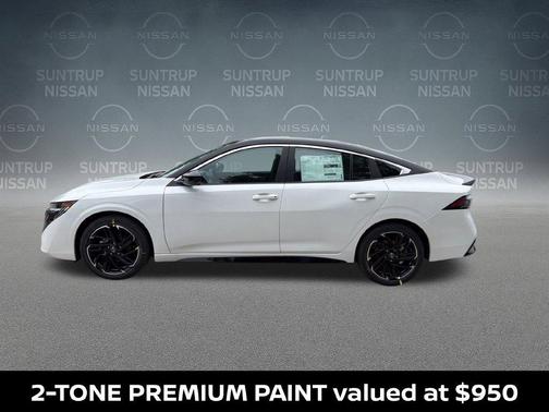 White 2027 Nissan Sentra SR