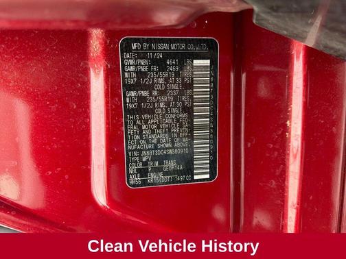 2025 Nissan Rogue Platinum