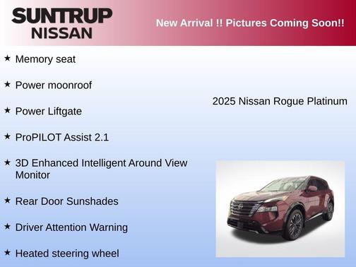 2025 Nissan Rogue Platinum