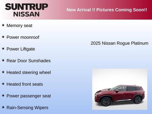 2025 Nissan Rogue Platinum