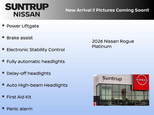 2026 Nissan Rogue Platinum