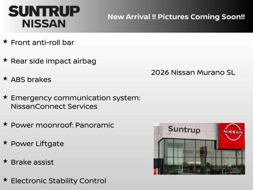 Pearl 2026 Nissan Murano SL