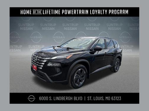 Black 2025 Nissan Rogue SV