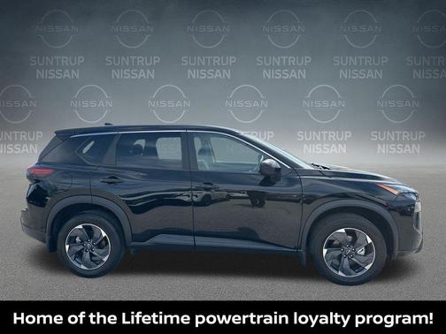 Black 2025 Nissan Rogue SV