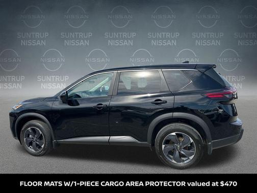 Black 2025 Nissan Rogue SV