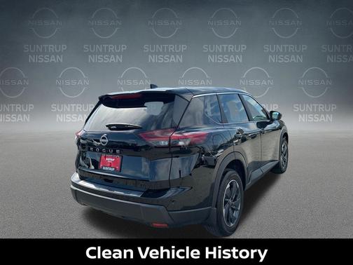 Black 2025 Nissan Rogue SV