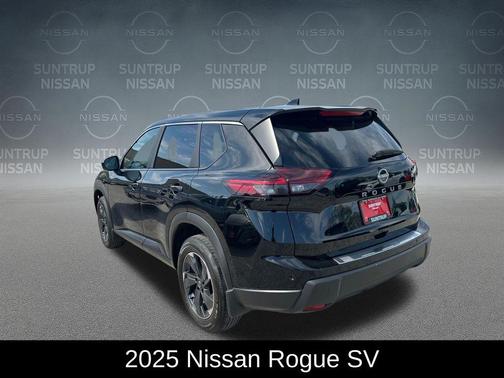 Black 2025 Nissan Rogue SV