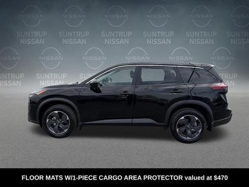 Black 2025 Nissan Rogue SV