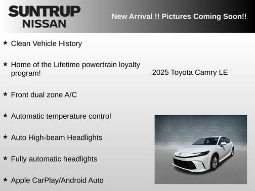 2025 Toyota Camry LE