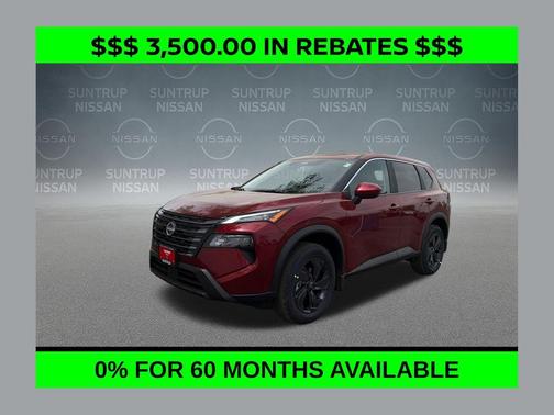 Scarlet Ember 2026 Nissan Rogue SV